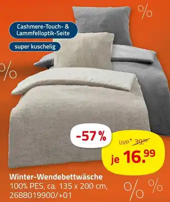 ROLLER Winter-wendebettwäsche Angebot