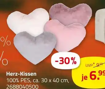 ROLLER Herz-kissen Angebot