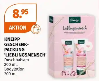 Müller Kneipp geschenk packung 'lieblingsmensch' Angebot