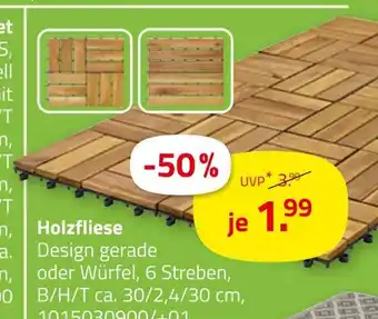 ROLLER Holzfliese Angebot