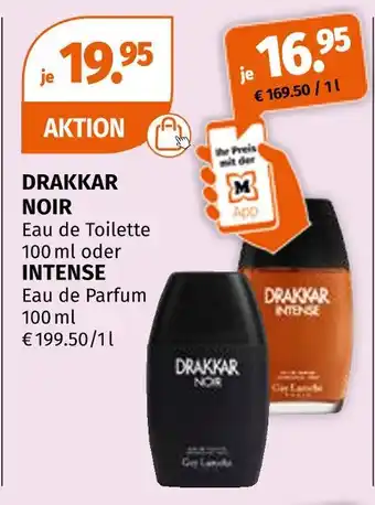 Müller Drakkar noir oder intense Angebot