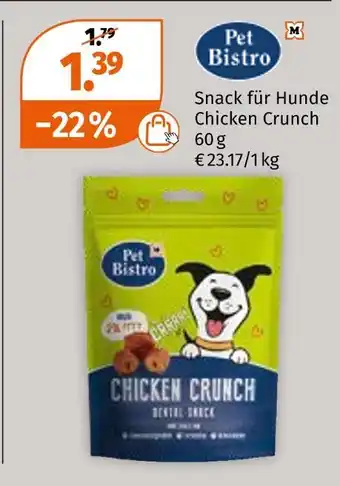 Müller Snack für hunde Angebot