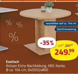 ROLLER Esstisch Angebot