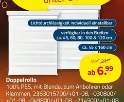 ROLLER Doppelrollo Angebot