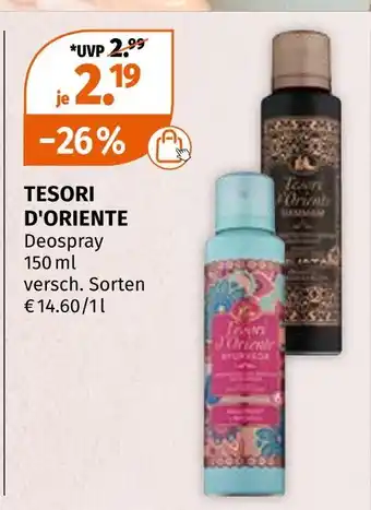 Müller Tesori d'oriente deospray Angebot