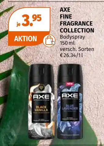 Müller Axe fine fragrance collection bodyspray Angebot