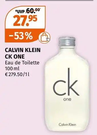 Müller Calvin klein ck one Angebot