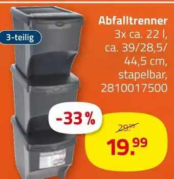 ROLLER Abfalltrenner Angebot