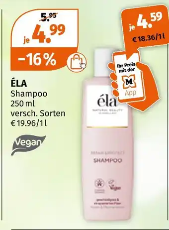 Müller Éla shampoo Angebot