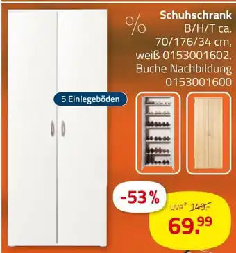 ROLLER Schuhschrank Angebot