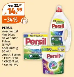 Müller Persil Angebot