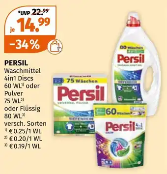 Müller Persil Angebot