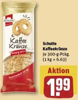 REWE Schulte Kaffeekränze Angebot