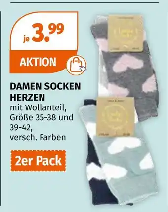 Müller Damen socken herzen Angebot