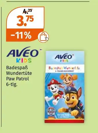 Müller Aveo kids, paw patrol badespaß wundertüte Angebot