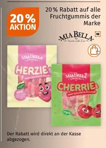 Müller Mia bella 20 % rabatt Angebot