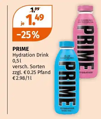 Müller Prime hydration drink Angebot