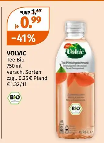 Müller Volvic tee bio Angebot