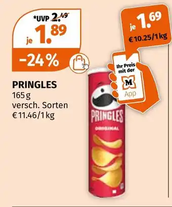 Müller Pringles Angebot