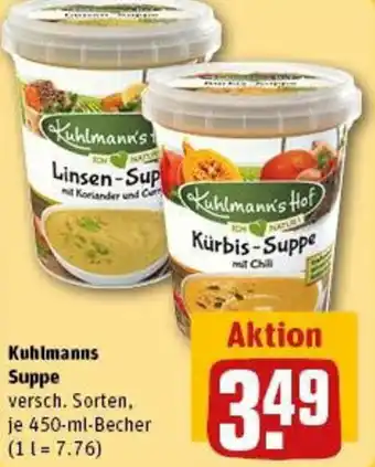 REWE Kuhlmanns Suppe Angebot