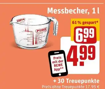 REWE Pyrex messbecher Angebot