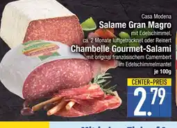 Edeka Casa modena salame gran magro chambelle gourmet-salami Angebot