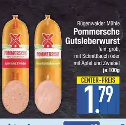 Edeka Rügenwalder mühle pommersche gutsleberwurst Angebot