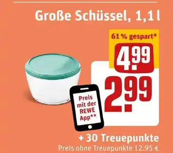 REWE Große schüssel Angebot