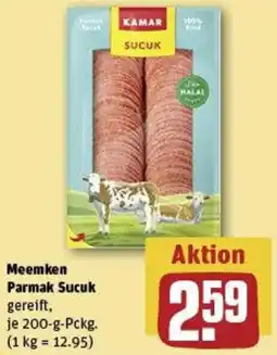 REWE Meemken Parmak Sucuk Angebot