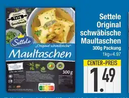 Edeka Settele original schwäbische maultaschen Angebot