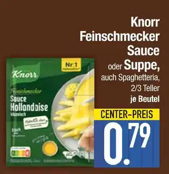 Edeka Knorr feinschmecker sauce oder suppe Angebot