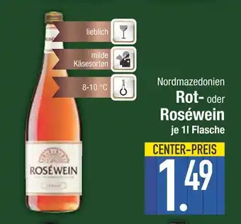 Edeka Rot- oder roséwein Angebot