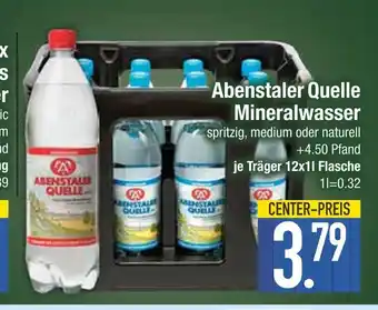 Edeka Abenstaler quelle mineralwasser Angebot