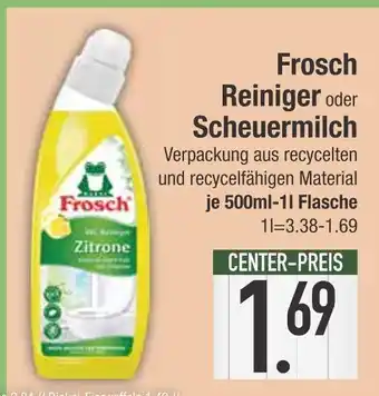 Edeka Frosch reiniger oder scheuermilch Angebot