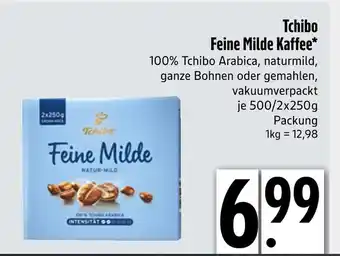 Edeka Tchibo feine milde kaffee Angebot