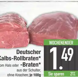 Edeka Deutscher kalbs-rollbraten oder -braten Angebot