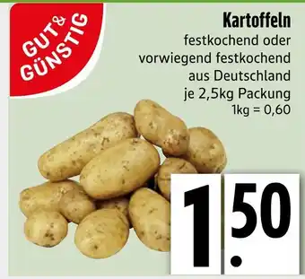 Edeka Gut & günstig kartoffeln Angebot