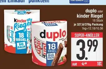 Edeka Duplo oder kinder riegel Angebot