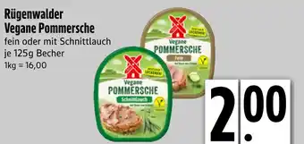 Edeka Rügenwalder vegane pommersche Angebot