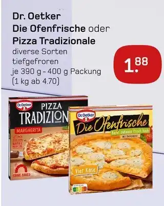 boni Center Dr. oetker die ofenfrische oder pizza tradizionale Angebot