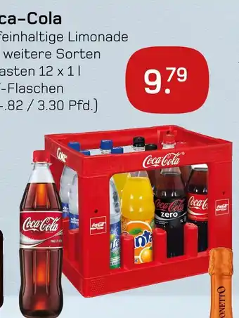 boni Center Coca-cola koffeinhaltige limonade Angebot