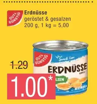 Marktkauf Gut & günstig erdnüsse Angebot