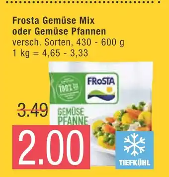 Marktkauf Frosta gemüse mix oder gemüse pfannen Angebot