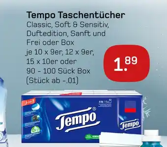 boni Center Tempo taschentücher oder box Angebot