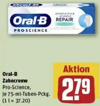 REWE Oral-B Zahncreme Angebot