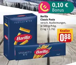 akzenta Barilla barilla classic pasta Angebot