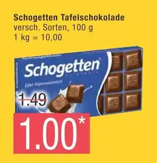 Marktkauf Schogetten tafelschokolade Angebot