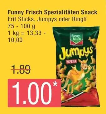 Marktkauf Funny frisch frit sticks oder jumpys oder ringli Angebot