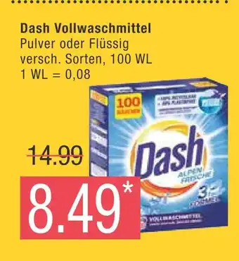 Marktkauf Dash vollwaschmittel Angebot