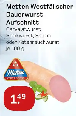 akzenta Metten westfälischer dauerwurst-aufschnitt Angebot